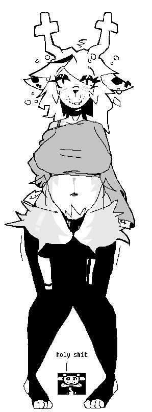 ( i'd make a dess account because my headcanons of her are growing too powerful.
But idk anybody who does an asriel acc, at least not one that i interact with ... )

( if any oomfies wanna make that acc, i'd 100% ship with you on it ..... just saying ........ dess brainworms .. )