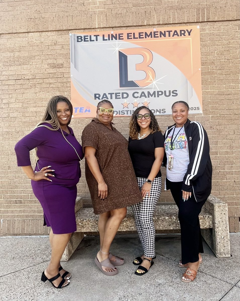 TaTanisha Stevenson (@totstevenson) on Twitter photo Had to stop by my former campus to get a quick pic with a few staff and the brand new sign celebrating a "B" rating for <a href="/BLELancaster/">Belt Line Elementary</a>. <a href="/ashbkimbrough/">Ashlee’ B. Kimbrough</a>: Couldn't have done it without you 👊🏽
#WatchUsWork #2024-25 🧡🖤 Had to stop by my former campus to get a quick pic with a few staff and the brand new sign celebrating a "B" rating for <a href="/BLELancaster/">Belt Line Elementary</a>. <a href="/ashbkimbrough/">Ashlee’ B. Kimbrough</a>: Couldn't have done it without you 👊🏽
#WatchUsWork #2024-25 🧡🖤