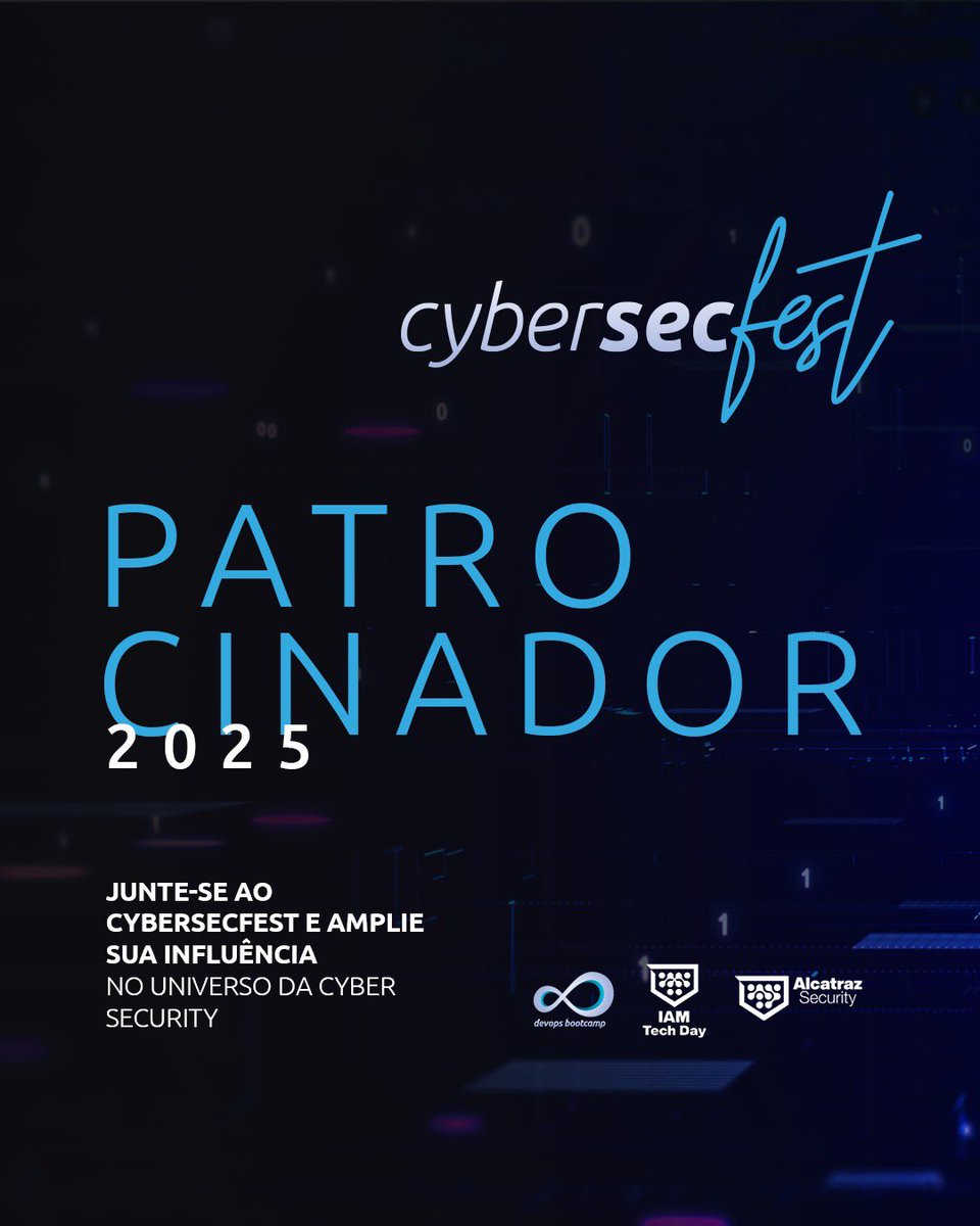 bootcamp_devops's tweet image. Hey,
#Parceiro!
Faça parte da maior confraria #Cyber do Brasil!
Esteja conosco!
Entre em contato !
#cybersecurity #security #DevSecOps #Identity #technology #cloudsecurity
linkedin.com/posts/cybersec…