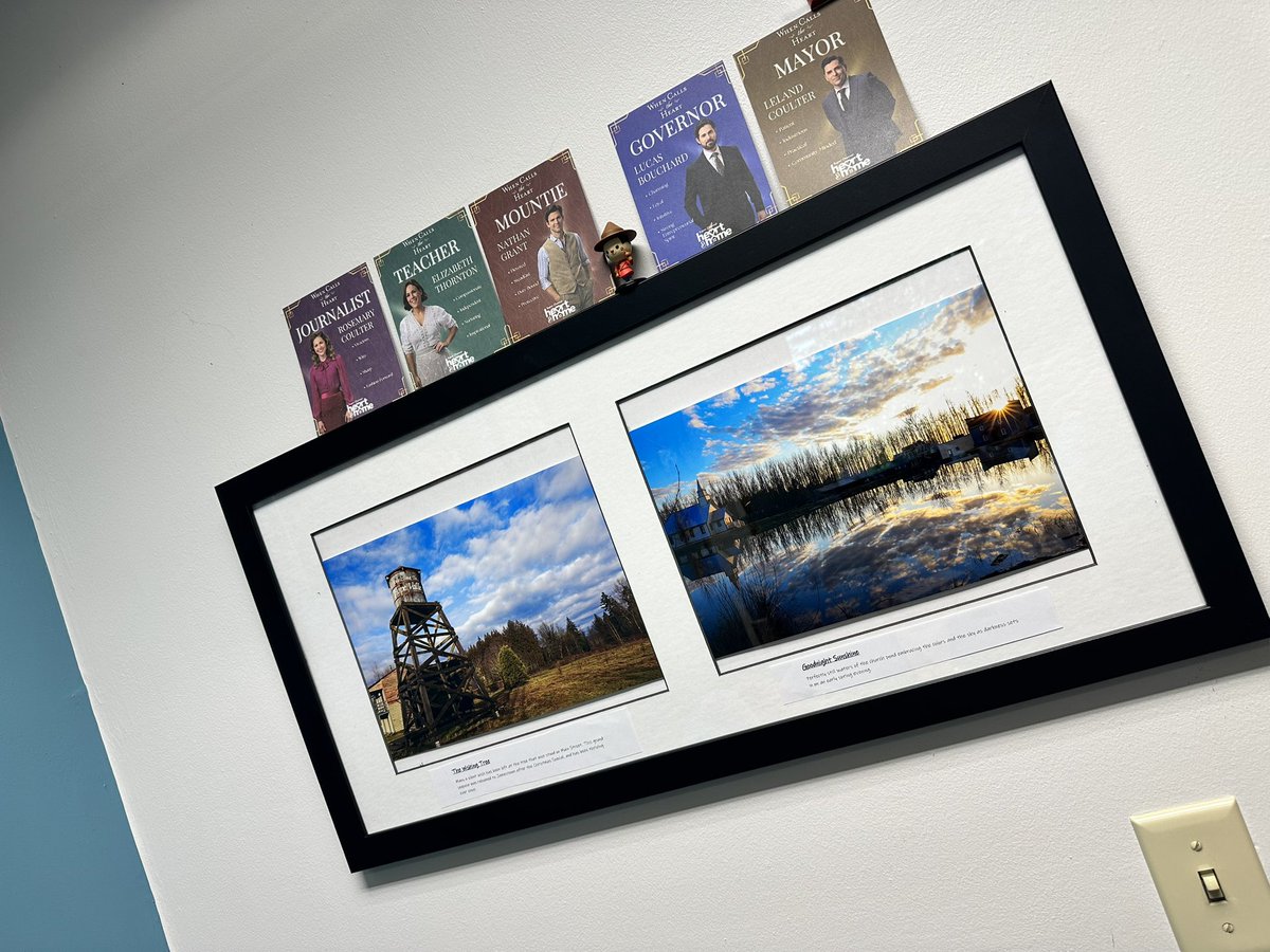 New office decor up…great view when I need a break. Purchased at #HFR2025 stop in Langley’s Locality Brewing #HopeValleyPhotography