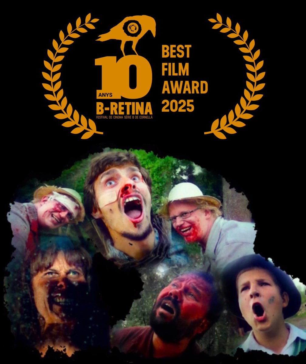 🏆 BEST FILM AT B-RETINA 🏆
🎊🎊🎊🎊🎊🎊🎊🎊🎊🎊

Our utmost gratitude to B-Retina for selecting and screening our movie and of course to everyone who came to see Chainsaws and voted for it. 🤩🥳

We could not have finished and distributed this no budget flick without all the