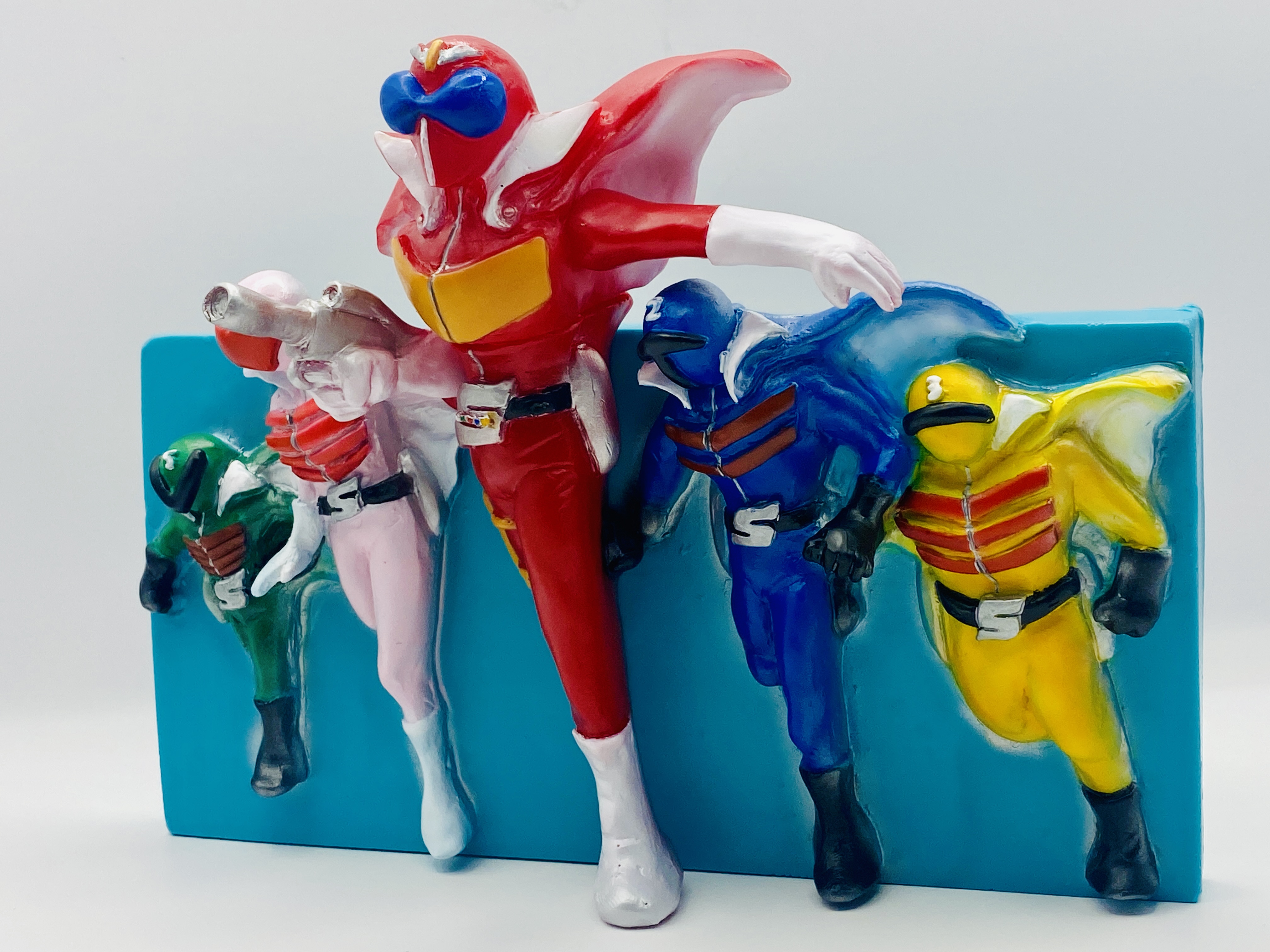 おおかみくん　ヤッターマン　コラボ　未開封　ソフビ　あらいきりこ　ヤッターワン おおかみくん ヤッターマン コラボ 未開封 ソフビ あらいきりこ