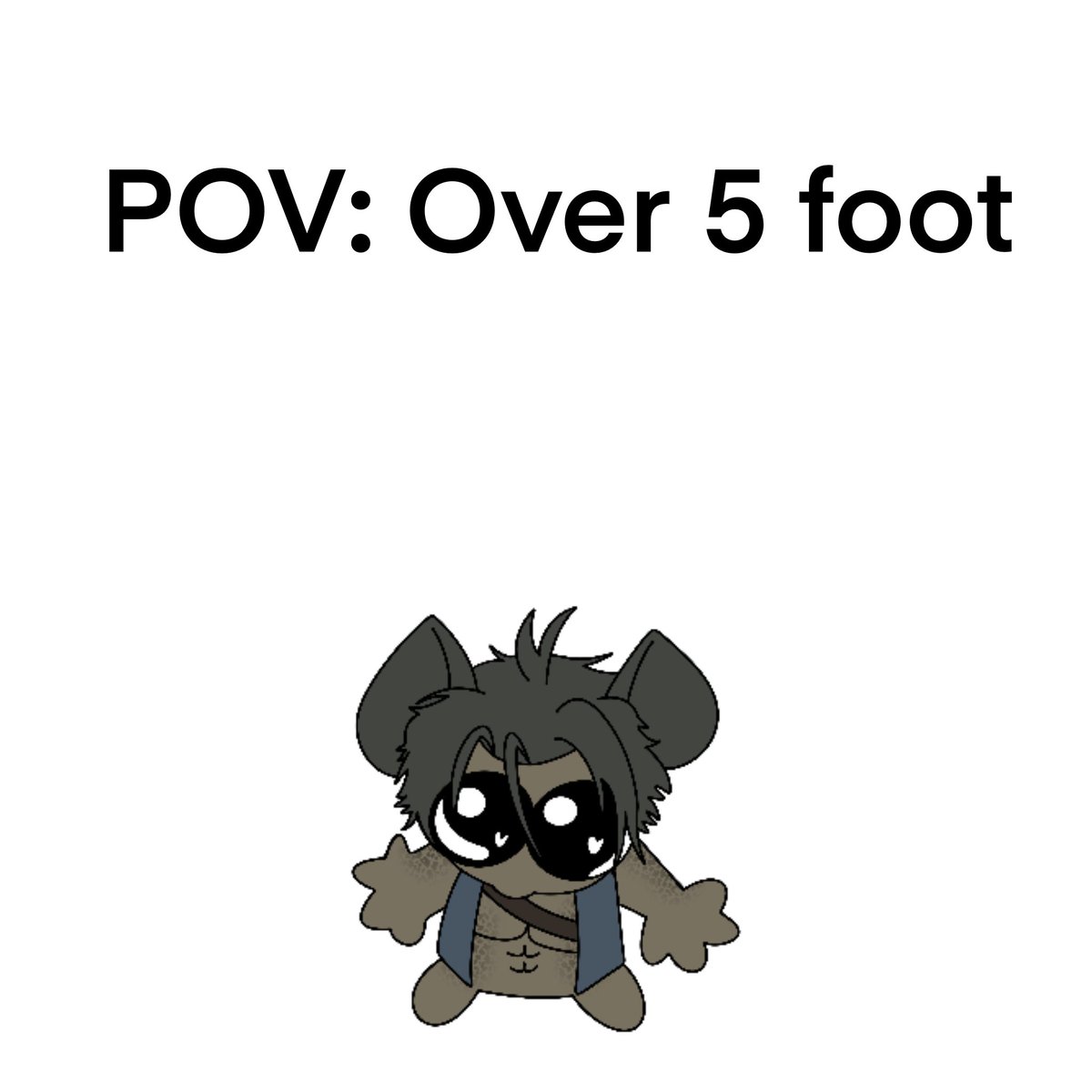 Raeus✨ (@raeus_en) on Twitter photo I'd say this is POV: when tall, but you don't have to be tall to look down at <a href="/HyenaChamberlin/">Richard Crocuta</a> I'd say this is POV: when tall, but you don't have to be tall to look down at <a href="/HyenaChamberlin/">Richard Crocuta</a>