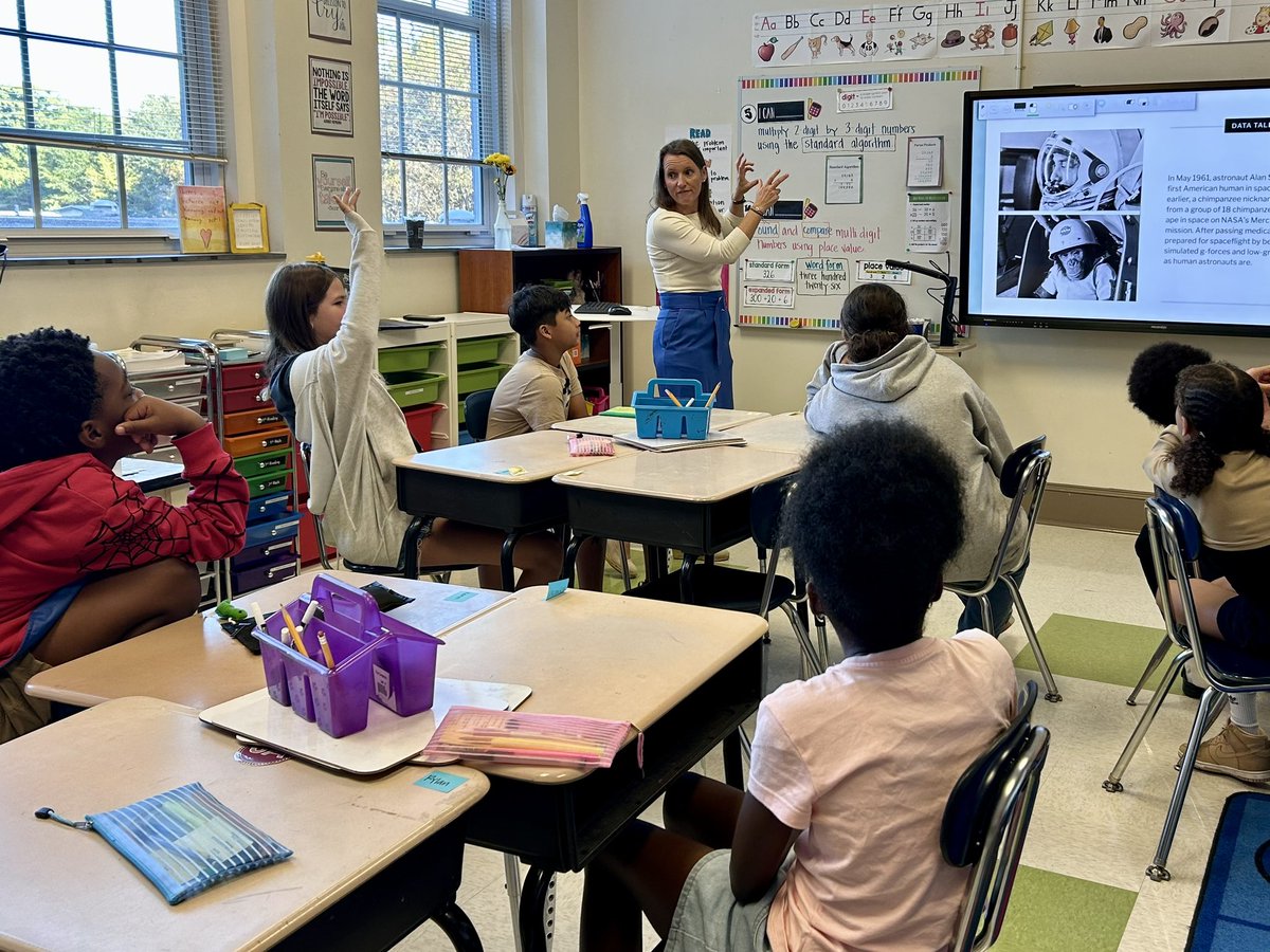 christychowe's tweet image. 4th and 5th graders @FHGES got to learn from the ah-mazing @aredd21 today! Mrs. Redd helped students think critically, guiding them to look beyond the numbers to see how data tells a story! #DataIsFUN!
#datatalks #dataliteracy #datainvestigations #Eureka_math #NHCSleads