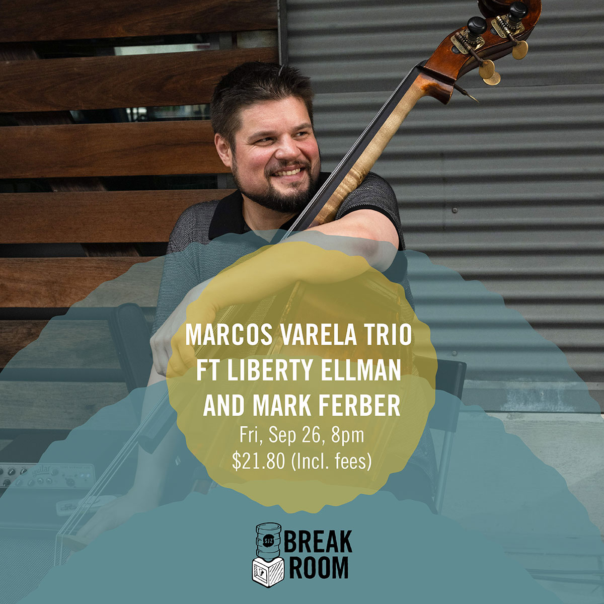 Marcos Varela’s debut album, "San Ygnacio," earned high praise, with the legend Ron Carter calling his work "essential to the scene.” He opens our SJZ Break Room Fall Series on Fri, Sep 26 at 8pm. Don't miss this show! sanjosejazz.org/tickets.