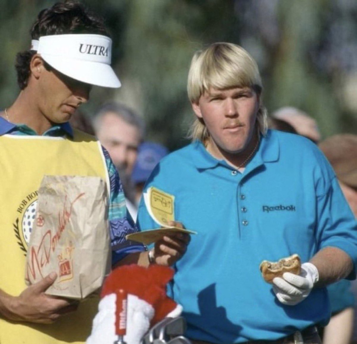 Super70sSports's tweet photo. “What’ve we got?”

“200 over the water, 220 to the front, 235 to the pin.”

“Hand me the Quarter Pounder.” https://t.co/Zy6ybzpZnX