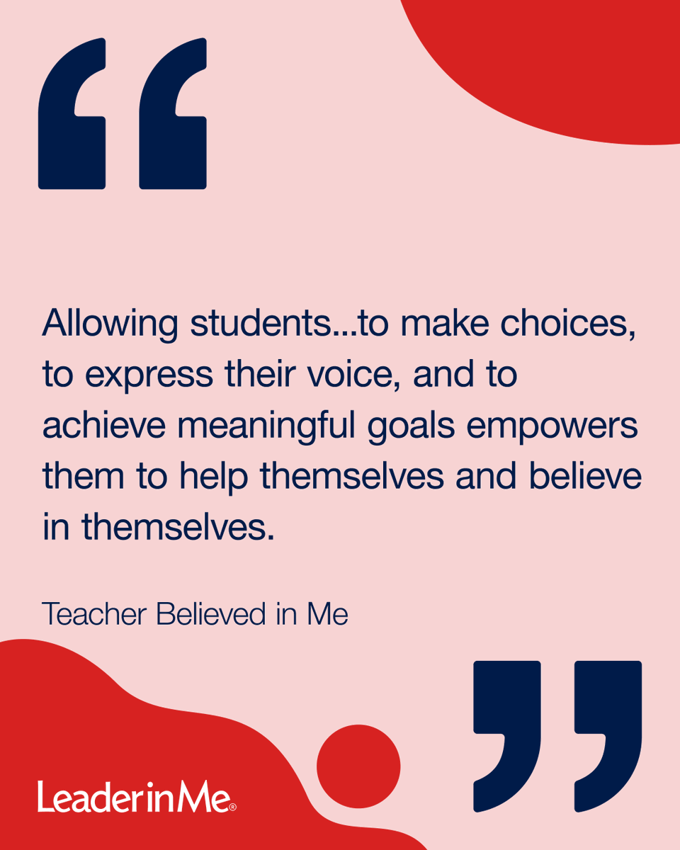 TheLeaderinMe's tweet photo. When students are trusted to lead, they discover their strengths and grow in confidence.
Pass it on—retweet if you believe in empowering every student to lead.

#LeaderInMe #StudentLeadership https://t.co/4oZ72yjzi9