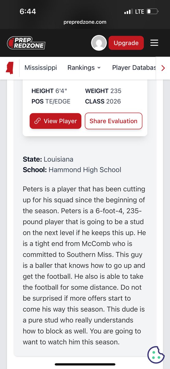 3Bpeters's tweet photo. Appreciate the article. More to come for the rest of the season‼️ (Mccomb High School)   @stanleymac23 @deaconroxie @EDGEASSASSINS https://t.co/QSlD9D0CW1
