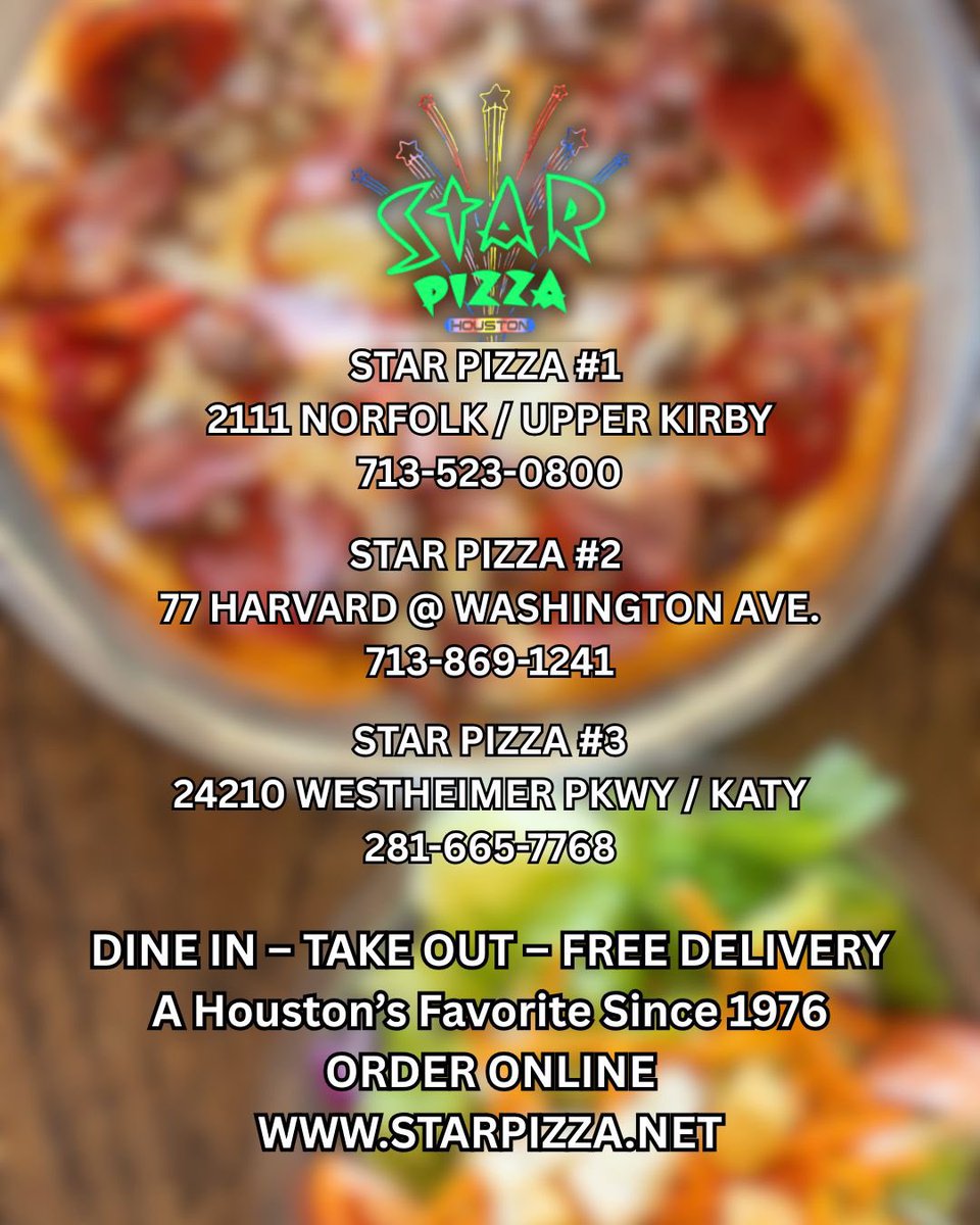 ๐๐ฎ๐ฌ๐ญ๐ข๐ง ๐๐๐ซ๐ฅ๐ข๐ฌ๐ฅ๐ (@austincarlisle_) on Twitter photo <a href="/starpizzahou/">Star Pizza Houston</a> helps fuel my preparation for game day. Stop by any 3 of their locations to grab your next pizza! #starpizzapartner #houstonpizza #gocoogs <a href="/starpizzahou/">Star Pizza Houston</a> helps fuel my preparation for game day. Stop by any 3 of their locations to grab your next pizza! #starpizzapartner #houstonpizza #gocoogs
