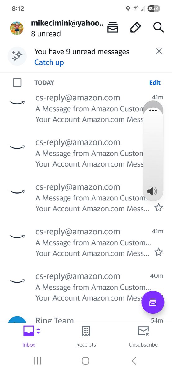 mikecimini's tweet photo. @amazon nothing says customer centric like spamming your customer with feedback surveys. https://t.co/co16Eyj7kd
