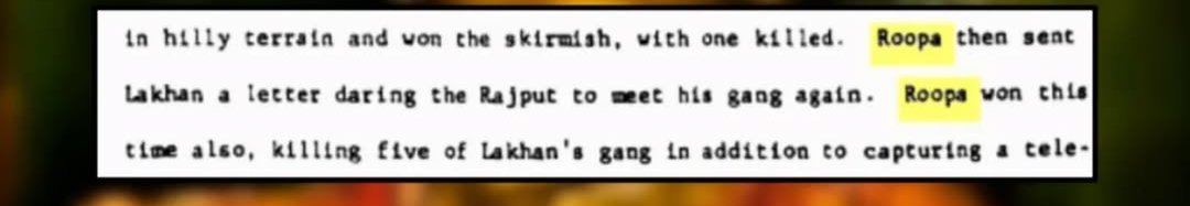 brahmanLEGACY's tweet image. ROOPA KILLED 5 MEMBERS OF LAKHAN&apos;S GANG
#Parsuram