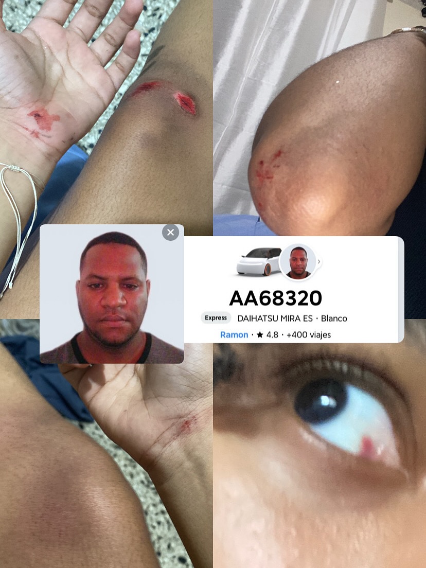 RDSomosPueblo's tweet photo. Una mujer denunció que fue víctima de un intento de agresión por parte de un conductor de la plataforma de transporte Didi, en un hecho ocurrido la noche de este lunes alrededor de las 10:00 p. m., luego de abordar un vehículo solicitado a través de la aplicación.

Según el relato compartido por la denunciante, inicialmente intentó solicitar un servicio por medio de Uber, pero al no encontrar disponibilidad decidió utilizar la aplicación Didi. Indicó que, al llegar el conductor, verificó que el vehículo, la placa y el nombre coincidían con los datos que aparecían en la plataforma, por lo que abordó el automóvil con normalidad.

Amplía esta y otras noticias en nuestra página web https://t.co/LL2u5zFceM 📲