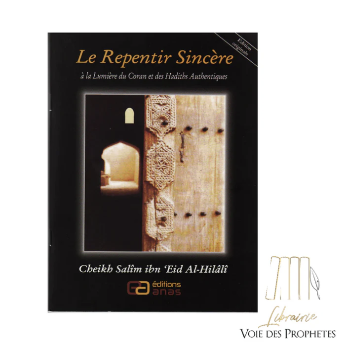 Librairie_VDP's tweet photo. 📖 Le repentir sincère

Le repentir sincère est la première étape vers la proximité d’Allah et la vie de l’au-delà. Ce livret guide le croyant vers Sa miséricorde et le véritable sens du retour sincère.

https://t.co/7nFsV93qSU https://t.co/RvzN4kYpci