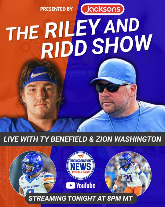 See everyone tonight at <a href="/thejamesboise/">The James Kitchen & Bar</a>!

<a href="/BenefieldTy/">Ty “Buck” Benefield</a> <a href="/ZionWashington_/">Zion Washington</a> <a href="/K_Ridd/">Kent Riddle</a> <a href="/rileysmith_9/">Riley Smith™</a>