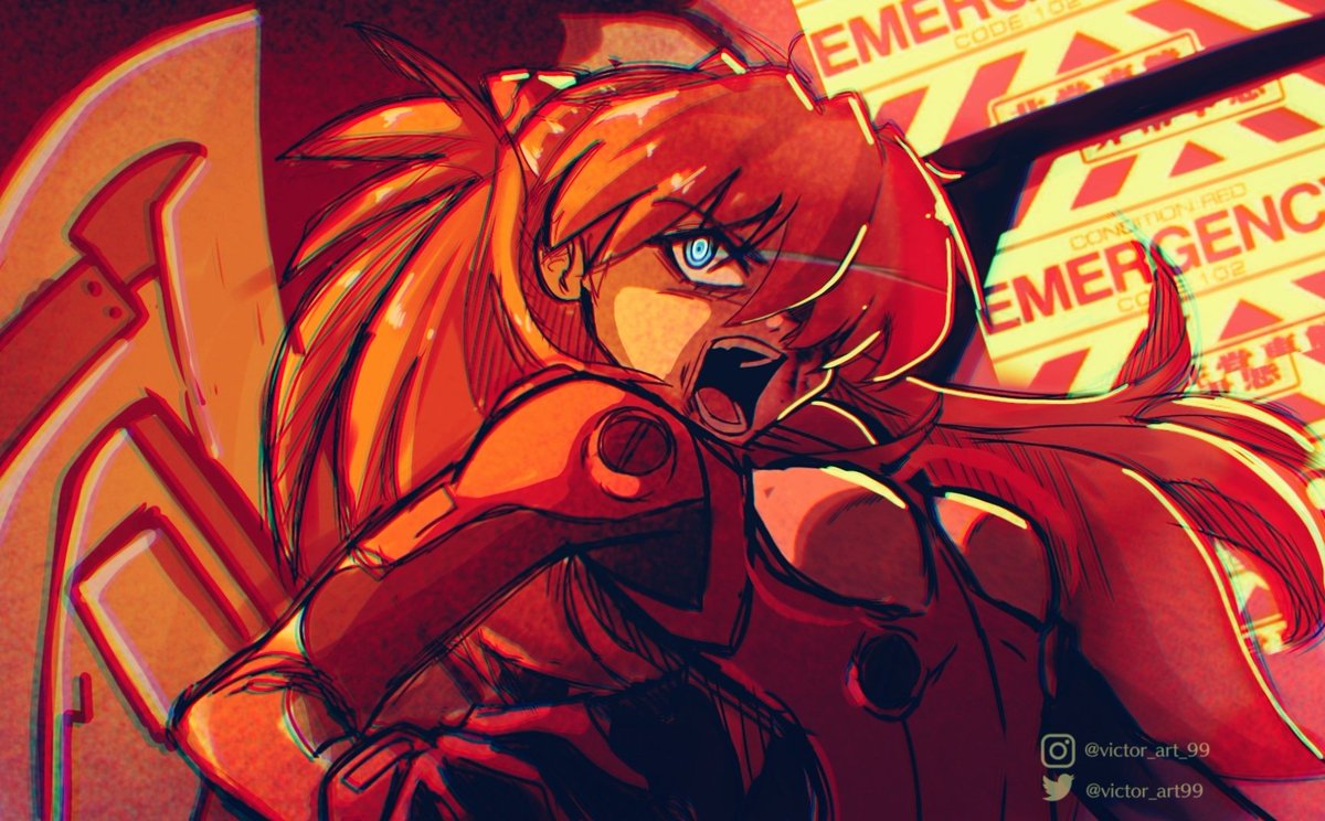 victor_art99's tweet image. Asuka 

#asuka #AsukaLangley #evangelion