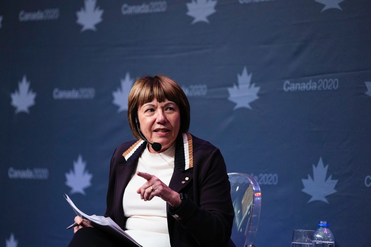 From #policy to practice—The Hon. <a href="/jkenney/">Jason Kenney 🇨🇦🇺🇦🇮🇱</a>, The Hon. Marc Miller, &amp; The Hon. Anne McLellan shared insights on building an #immigration system fit for Canada's future. Capping on new pathways to permanent residents with balance to sustainability. 

#FutureForwardSummit