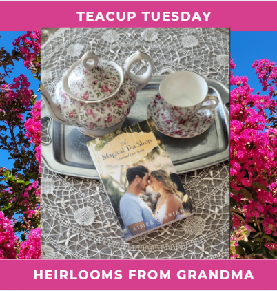 Teacups, teapots, tea cozies - take a visit to The Magical Tea Shop - the first book in my Charmed Love Series from Tule Publishing, because in the small town of Hazard finding your soulmate might require magical invention. shorturl.at/P0AVH 
#readromance #magicalromance