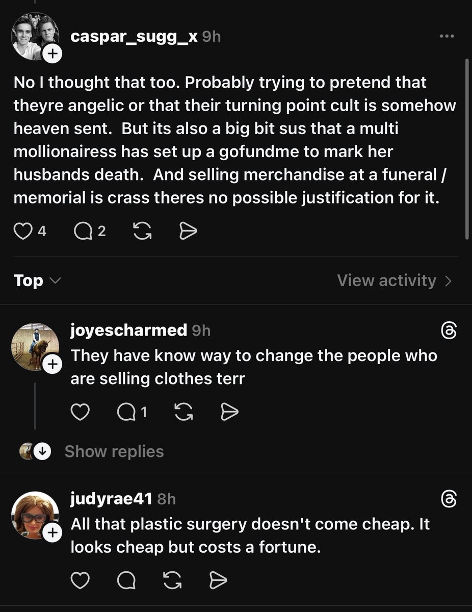 Y’all are too much.. 🤦🏻‍♀️ #WeAreCharlieKirk