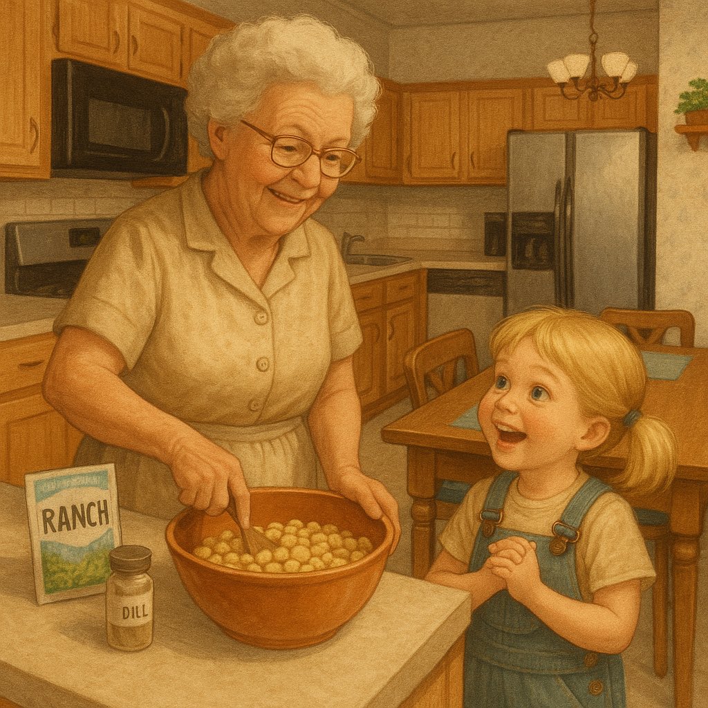 HomemakerStrong's tweet image. Grandma always had a bowl of ranch oyster crackers waiting for me 💛 Simple, crunchy, &amp;amp; full of love. Try this 4-ingredient recipe today! 🥣✨

thestronghomemaker.com/ranch-oyster-c…

#HomemadeSnacks #FamilyRecipes #EasyRecipes #SnackTime #RanchOysterCrackers #Foodie #RecipeShare