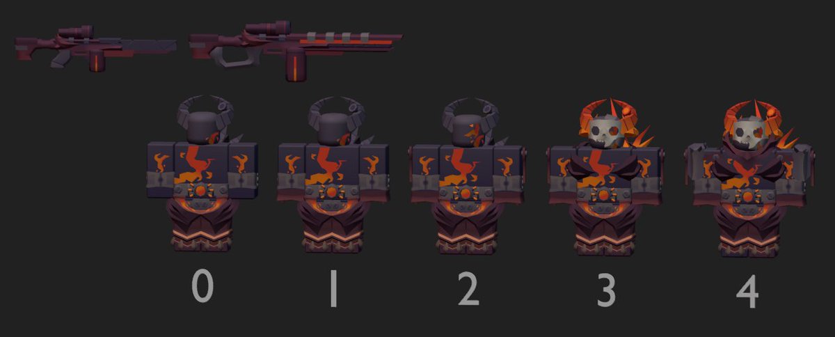 OliverDalizard's tweet image. Molten Ranger!
TDS skin submisison 🔥
Concept art by @TrustlyDragon 
youtube.com/@TrustlyDragon
-
#RobloxDev #towerdefensesimulator #RobloxStudio #3DModeling #Blender #robloxart