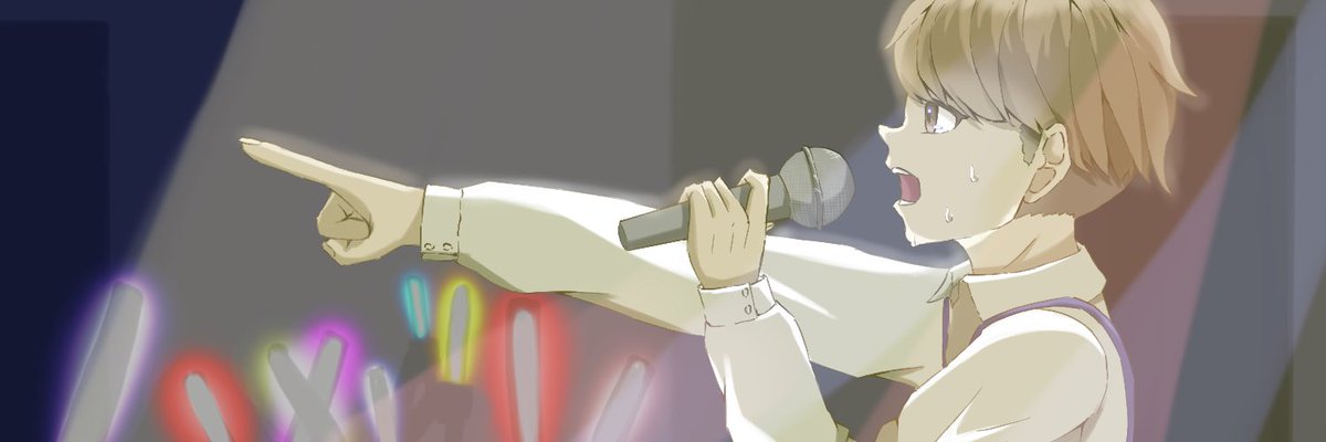 お友達にヘッダー描きました🎤

 #私の絵柄が好みって人にフォローされたい