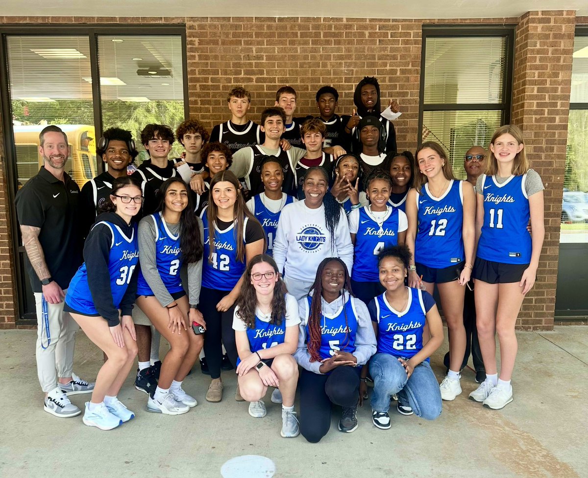 Making Connections with our <a href="/hbmsthenest/">HBTV & The Nest</a> family. Loved seeing our girls connect with our future Knights!

S/O to one of our fearless parent leader @torreyklinder for the run to Chic-fil-a and her photography skills lol‼️‼️

@chsknightsathletics 

#uKnightedfront⚔️🏀