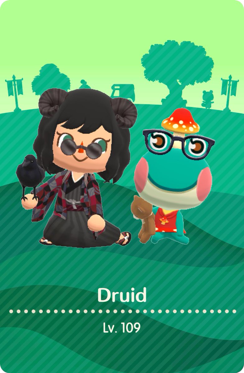 DruidCrossing's tweet photo. had a lake day with the roommates so no console content today, but here’s my updated camper card if anyone wants to add me!

#acpc #AnimalCrossing #AnimalCrossingPocketCamp #pocketcamp https://t.co/iW5lL2rJ3H