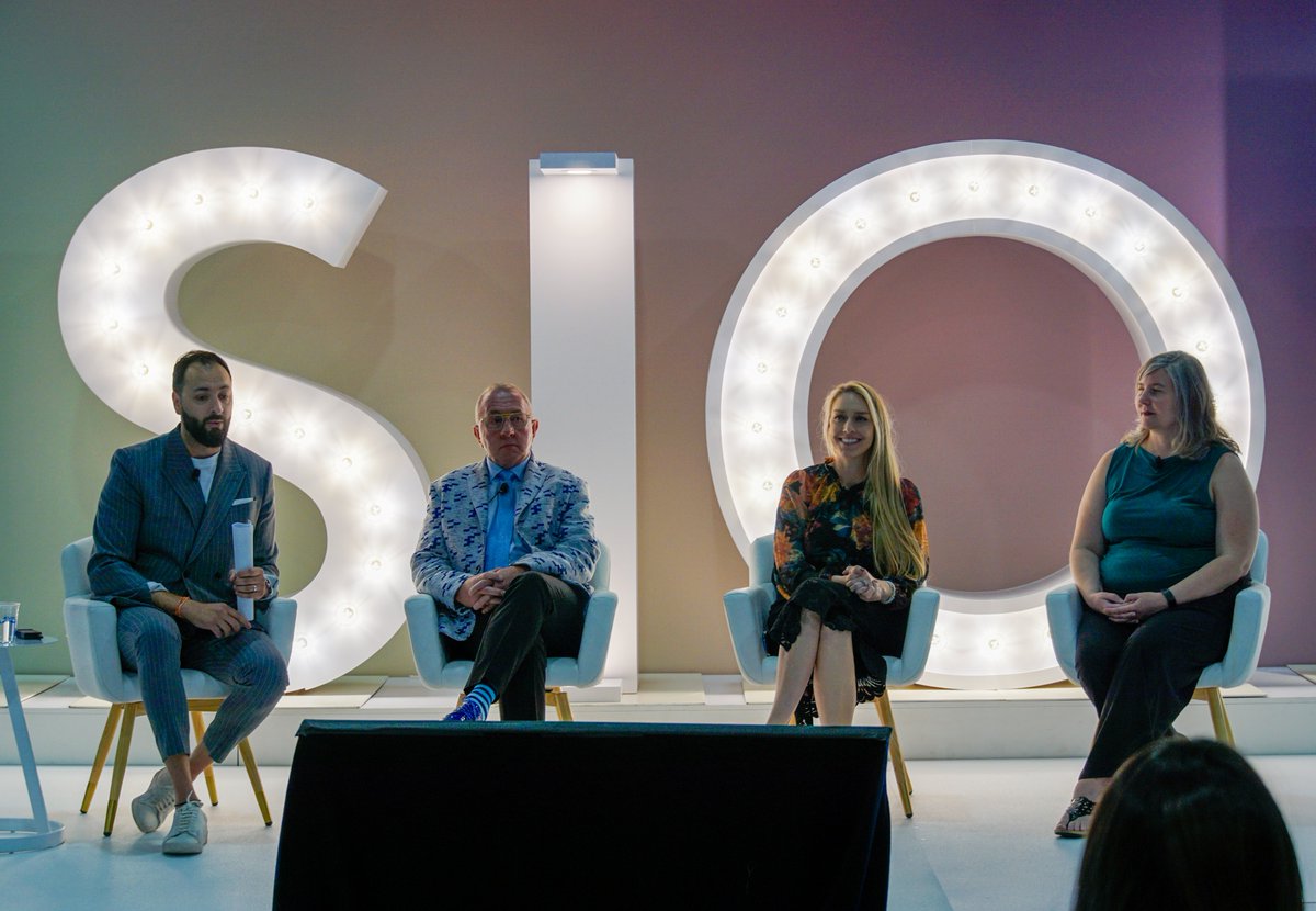 CLI Visionaries Harbir Sian, OD, Andrew Bruce, LDO, Jade Coats, OD,  and Jenn Seymour, LDO shared a preview of our latest "See Tomorrow" research during a panel discussion at Vision Expo West.

Check out more data highlights at: bit.ly/48sUQq3

#optometry #visionexpo
