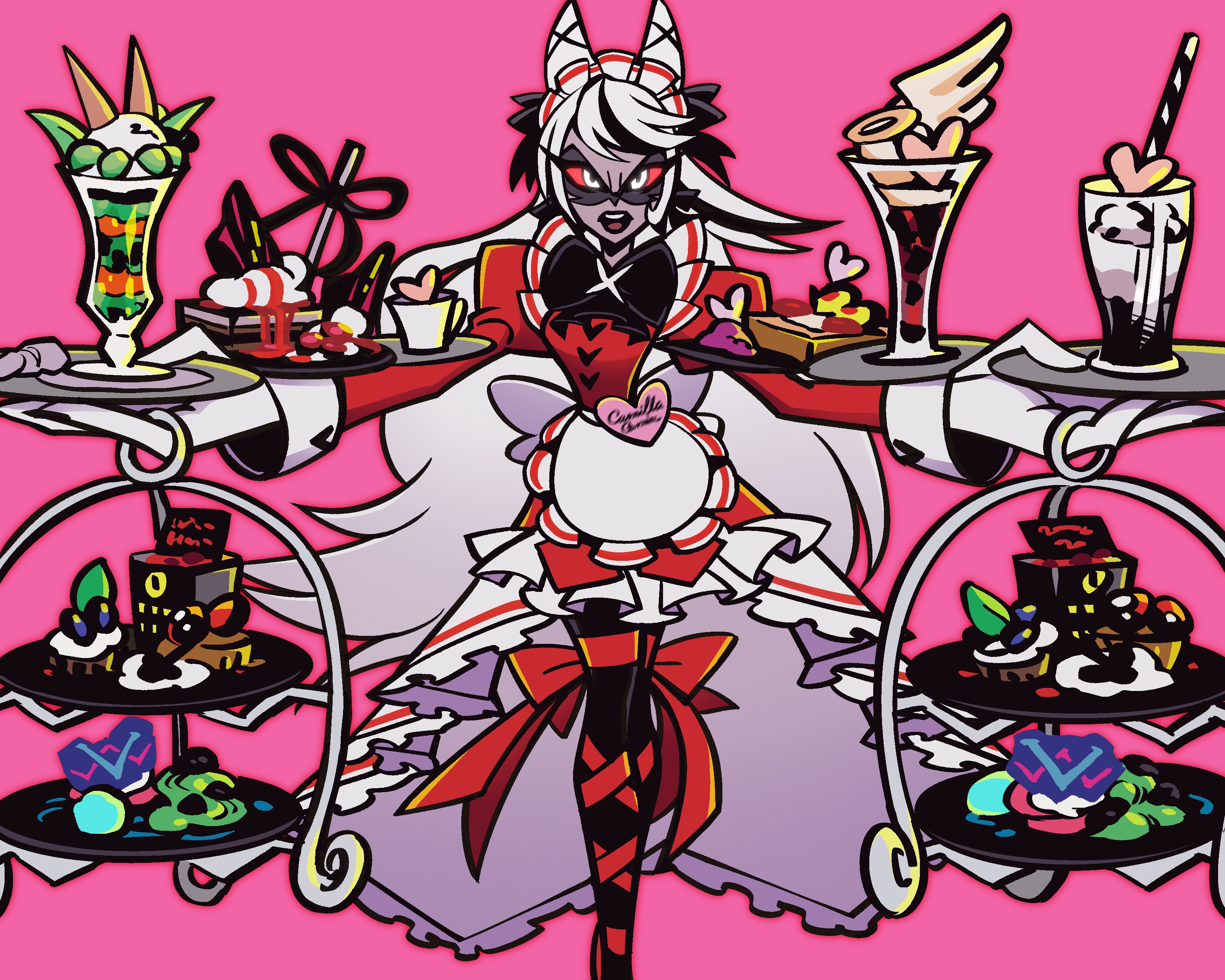 ハズビンホテル　サイン入りフォト Amazon.co.jp: ハズビン ホテル Hazbin Hotel 紀念插畫集