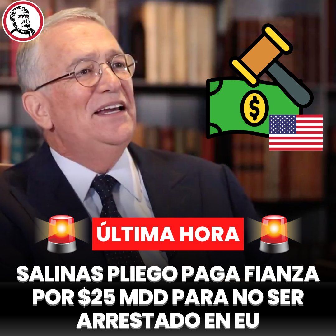 revistapolemon's tweet image. 🚨#ÚLTIMAHORA | El presunto deudor fiscal, @RicardoBSalinas , tuvo que pagar una multa de 25 millones de dólares en Estados Unidos (EU) para evitar ser arrestado. 

La multa se deriva del 2014, cuando AT&amp;amp;T compró Iusacell a Grupo Salinas. En 2020, la empresa de EU presentó una…