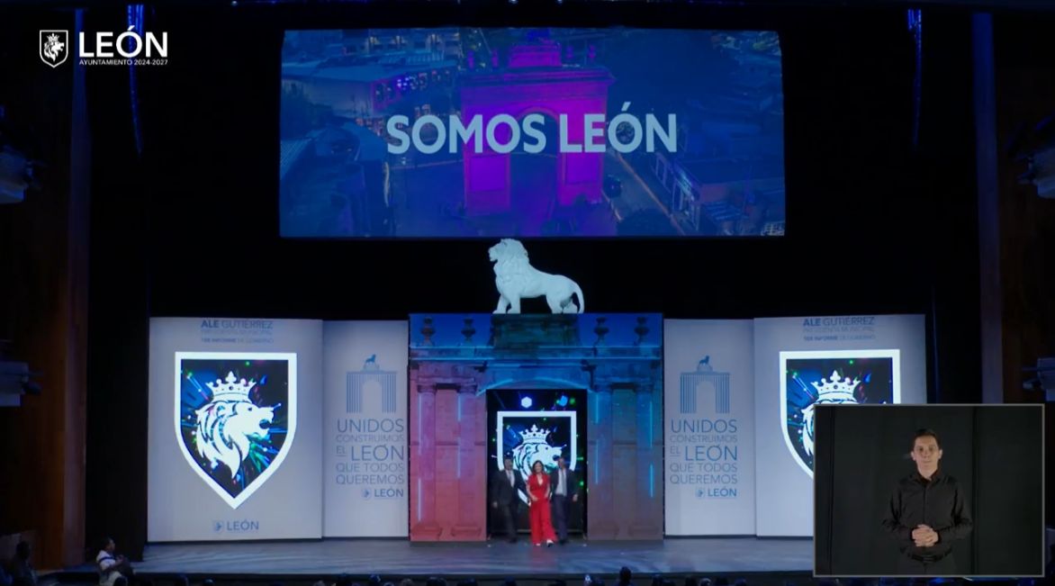 #PorqueTúLoQuieres hoy León rinde cuentas a su gente. Comienza el 1er Informe de Gobierno de nuestra Presidenta Municipal <a href="/AleGutierrez_mx/">𝗔𝗹𝗲 𝗚𝘂𝘁𝗶𝗲́𝗿𝗿𝗲𝘇</a>. Un gobierno que escucha, trabaja y cumple, siempre cerca de ti. #1erInformeAleGutiérrez facebook.com/share/v/1CMgDm…