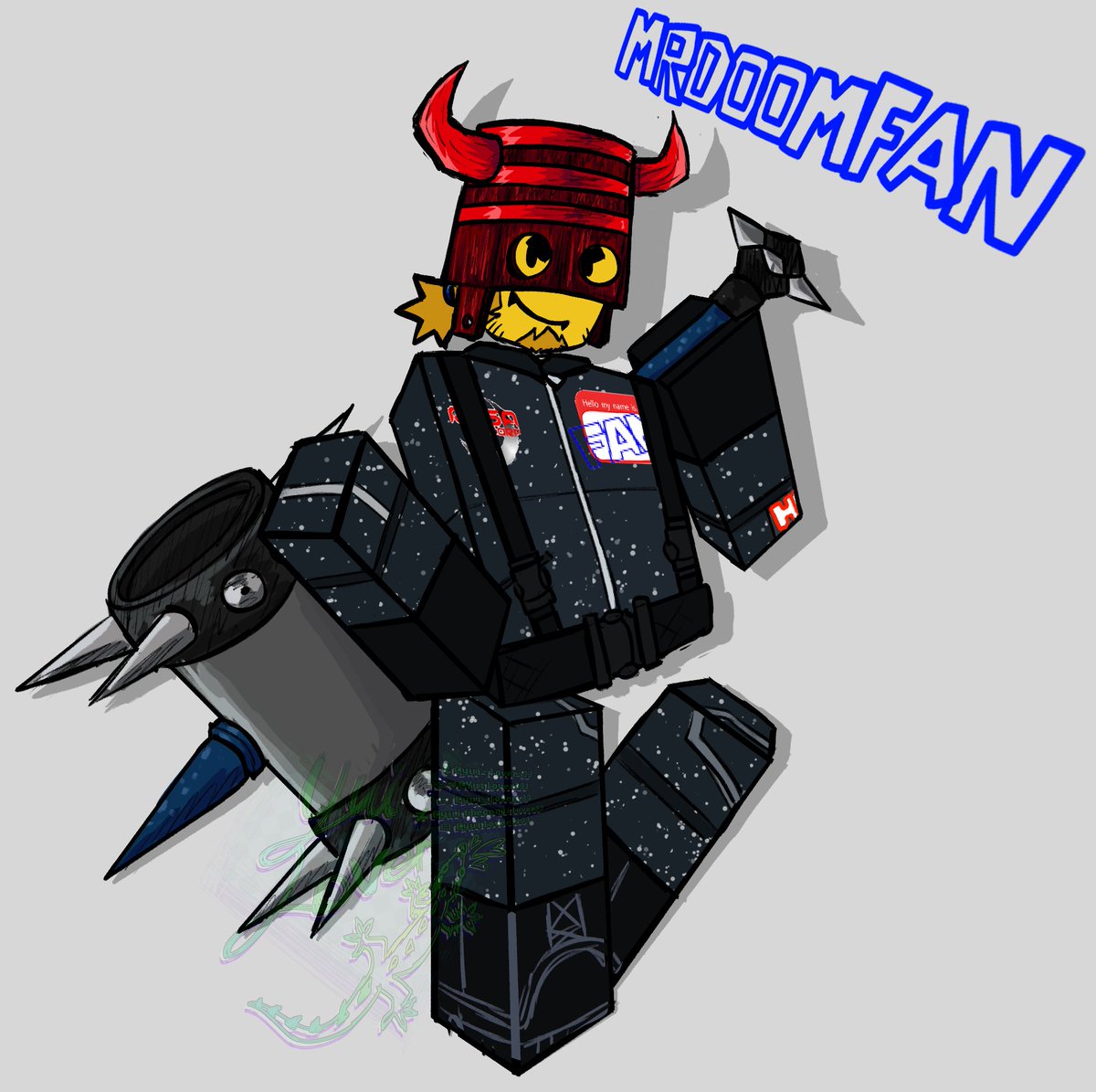 Yuilover331's tweet image. What do we think of my MrDoomFan? 

LISTEN I HAD THIS ITCH FOR SO LONG AND SO GLAD I FINALLY DID IT

#somethingevilwillhappen #SEWH #MrDoomBringer