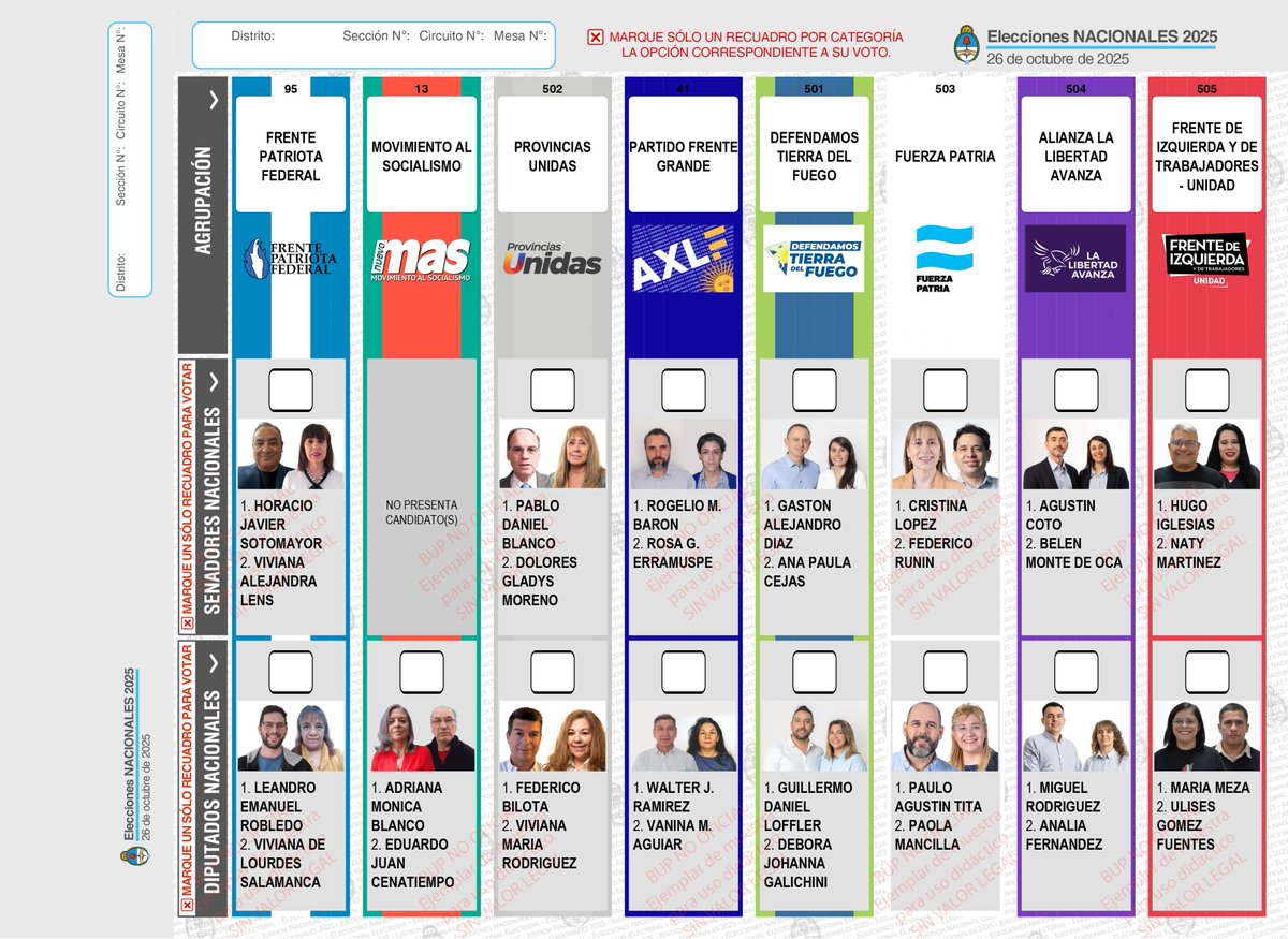 Boleta única 📍Tierra del Fuego