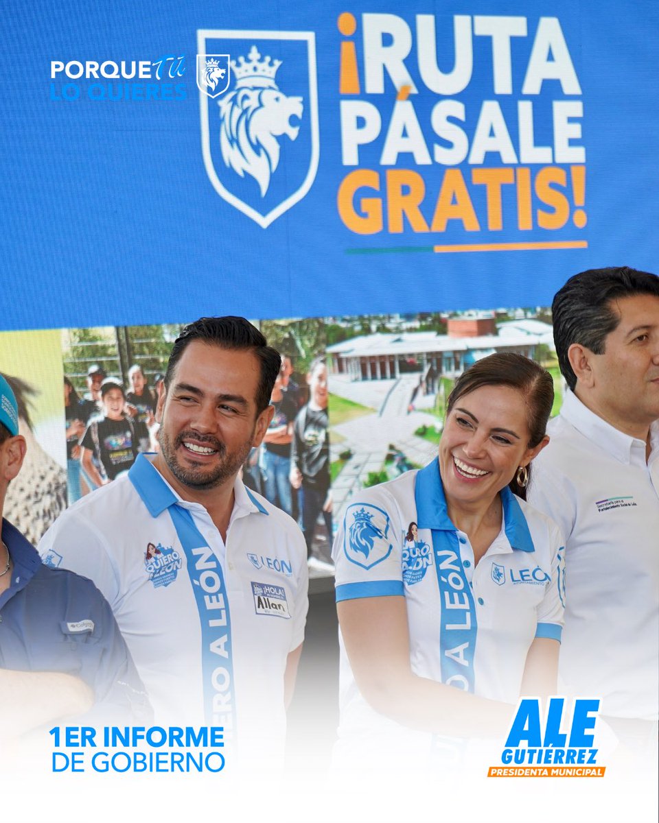 #PorqueTúLoQuieres más de 3️⃣4️⃣8️⃣ mil leonesas y leoneses han sido atendidos con el nuevo modelo de atención. ¡Estamos cambiando la forma de GOBERNAR! ✌🏼🦁