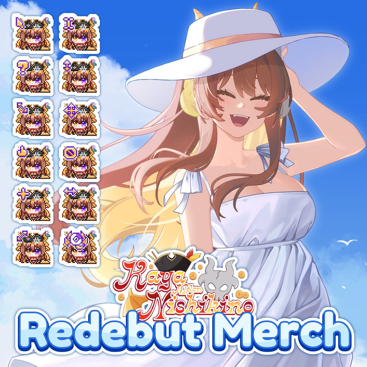 KayaNishikino's tweet image. 🎉 Kaya Nishikino Redebut Merch is now LIVE!! 🎉
This digital comes with 12 different animated cursor types, 2 animated wallpaper + static wallpaper ❤️
Get the merch pack on Kaya Nishikino Ko-Fi!