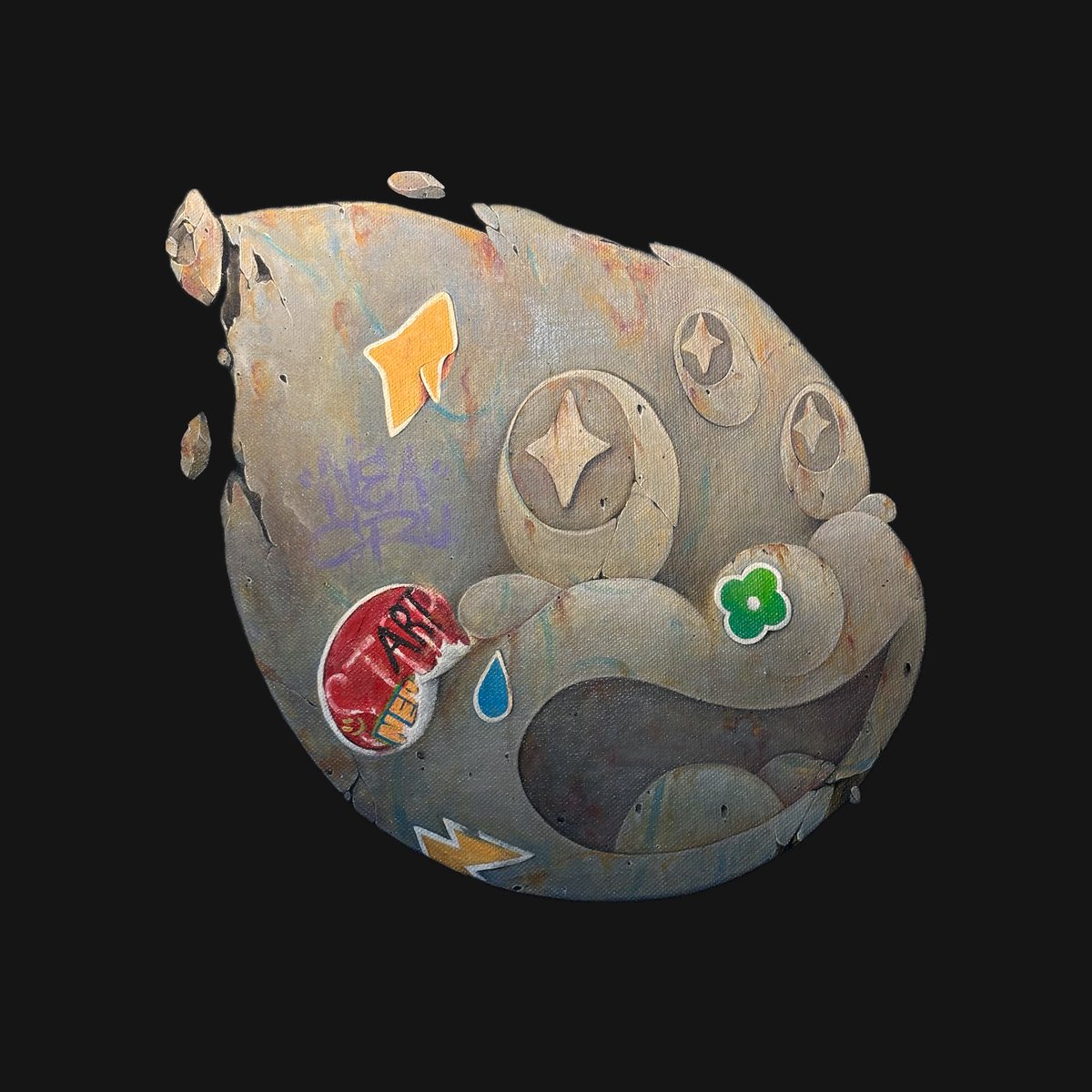 “Aethur Traces of freedom”

"Every growth leaves behind traces of pain.
We just need to step out of suffering, shift our perspective, and give ourselves the chance to be truly free—permanently."

Dimensions: 40x40cm
Medium: Acrylic on canvas
Year Completed: 2025

Price: DM🍀