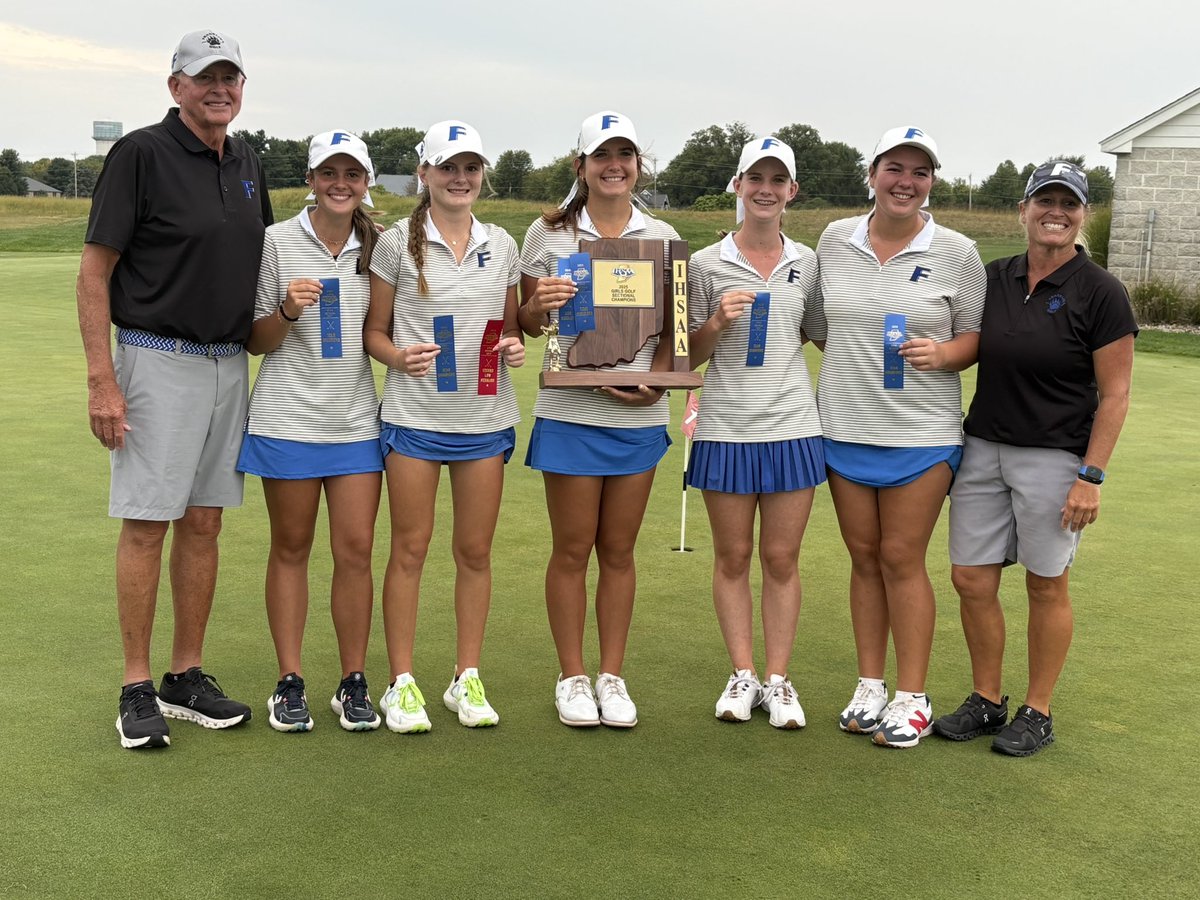 Franklin wins its second straight <a href="/IHSAA1/">IHSAA</a> Sectional with thrilling four shot win over Center Grove 314-318 at Hickory Stick. Lexi Ray 71 medalist. Addi Bright 76 2nd. Remy Davidson 83 &amp; Mia Hart 84. Keeley Alexander 86 wins tiebreaker if needed. <a href="/GoGrizzlyCubs/">Franklin Athletics</a> <a href="/indianahsgolf/">Indiana HS Golf</a>