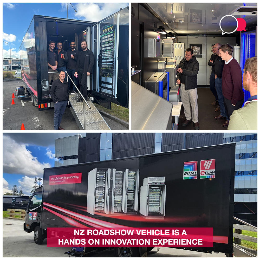 The Rittal NZ Roadshow Vehicle is more than a mobile showroom – it’s a hands-on innovation experience.
📍 Bookings are filling fast – register your interest now.
🔗Download Flyer and Learn more - hubs.li/Q03KJGTR0