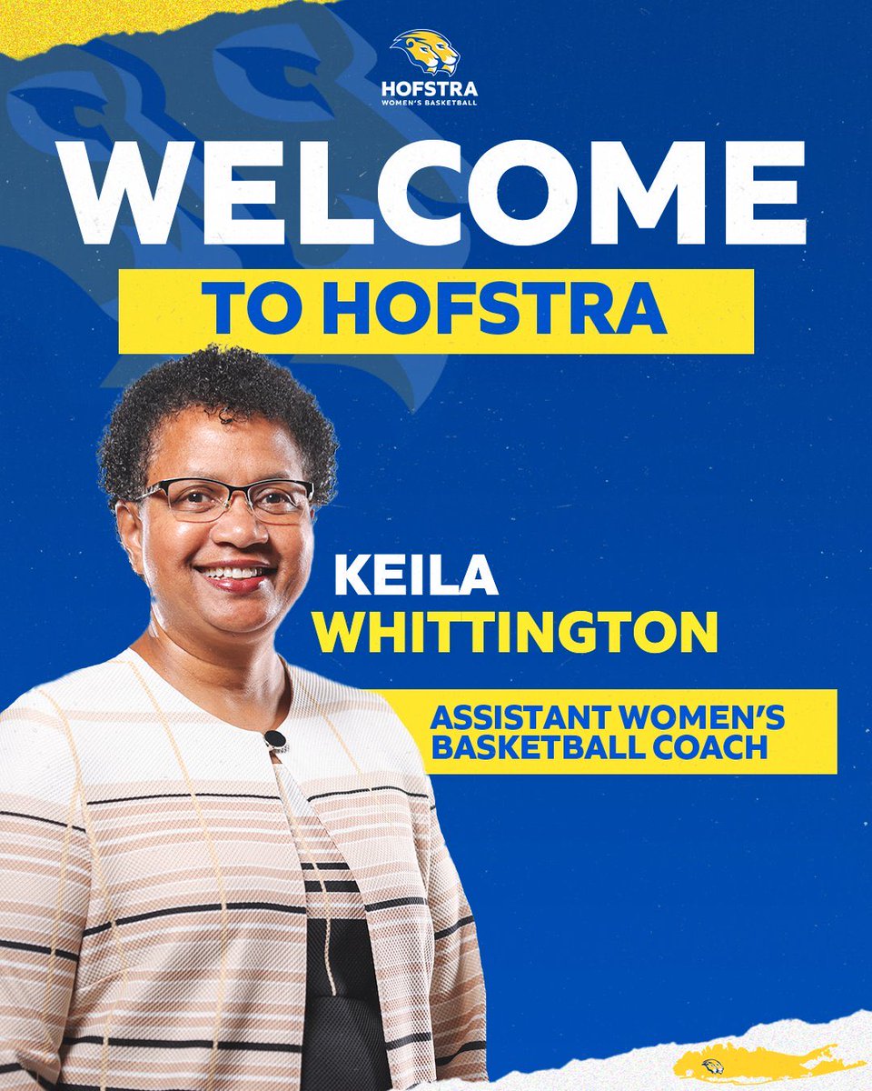 Hofstra got a good one!! Congratulations <a href="/CoachKeilaW/">Keila Whittington</a>