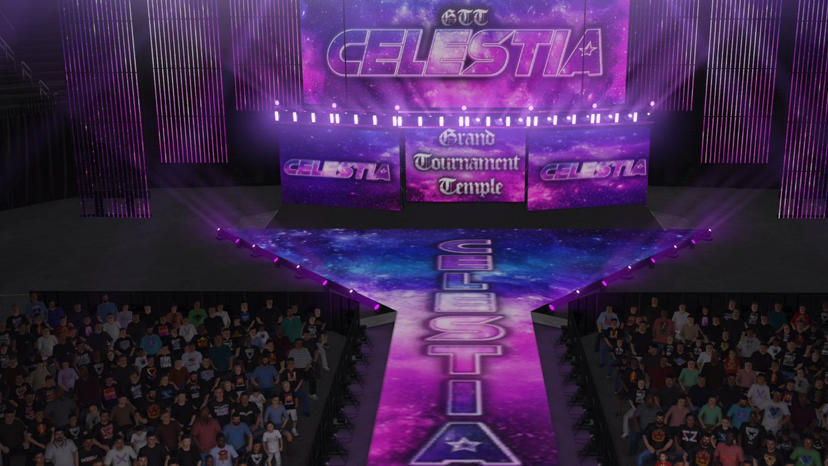 Grand Tournament Temple (@gttofficial) on Twitter photo As revealed as the opening of tonights show. Warchain and Pantheon.... will be no more. GTT moving forward effective Season 7, will be just 1 brand on a weekly basis. That brand, is Celestia!!!!
Welcome to the Dawn of a New Era.
Full Design Credit to: <a href="/IAmLouBates/">Louise Bates ๐ฉต (COMMISSIONS OPEN)</a> ๐
#WWE2K25 As revealed as the opening of tonights show. Warchain and Pantheon.... will be no more. GTT moving forward effective Season 7, will be just 1 brand on a weekly basis. That brand, is Celestia!!!!
Welcome to the Dawn of a New Era.
Full Design Credit to: <a href="/IAmLouBates/">Louise Bates ๐ฉต (COMMISSIONS OPEN)</a> ๐
#WWE2K25
