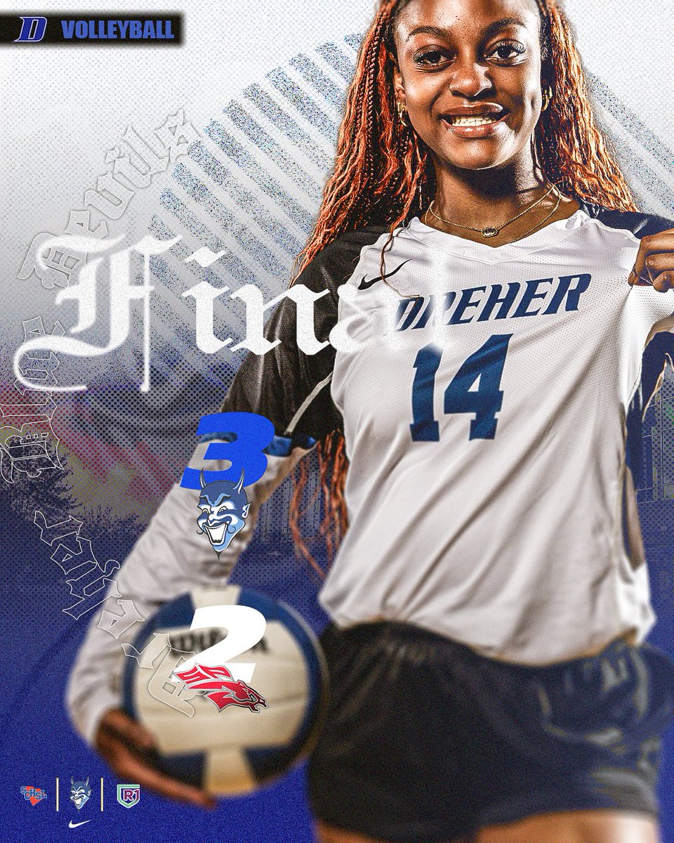 Big bounce back win ‼️🏐

The Blue Devils move to 5-2 in region play! #FearDreher