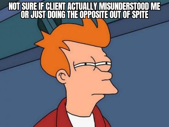 lpnlolz's tweet image. Somewhere between selective hearing and full-on legal sabotage.
Client received advice.
Client chose chaos.

#AttorneyLife #ClientLogic #LawyerStruggles