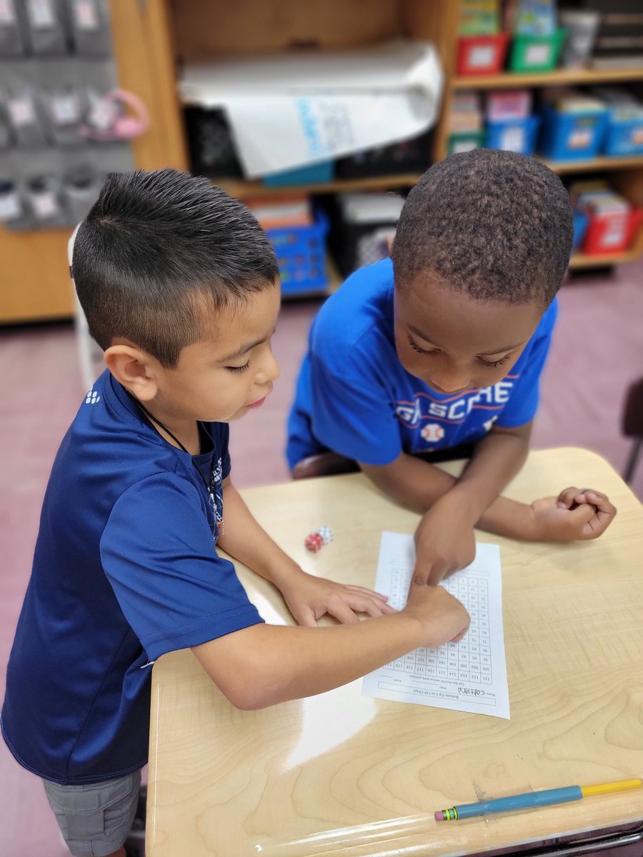 AnneFisher78's tweet image. We used our place value and critical thinking skills today for some friendly competition. Every group was so engaged and had a blast! I have a feeling this activity will be requested again! #MakingMathFun #WeAreRacers #UnlockPotential @RCE_HCS