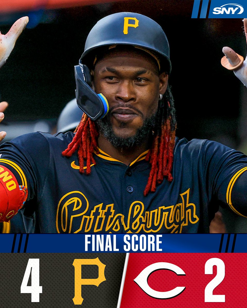 The Pirates have defeated the Reds in their series opener in