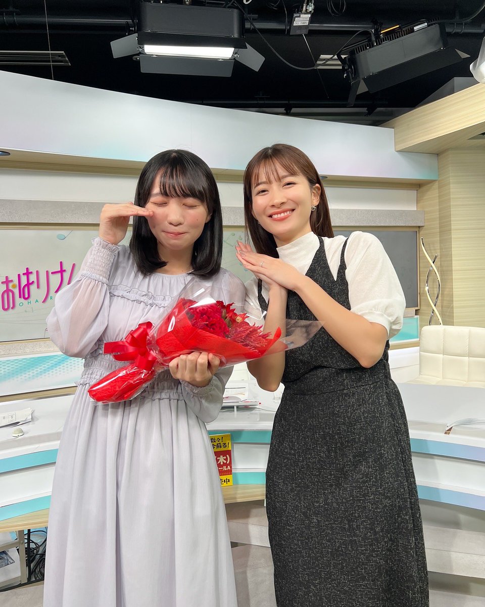 おはリナ！1年間本当にありがとうございました。私の出演回は今日でラストでした。たくさんの応援、本当にありがとうございました😭😭