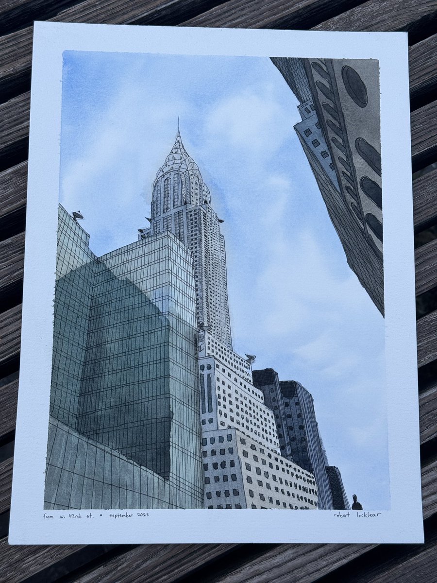 rob_locklear's tweet image. some paintings i did last week in nyc