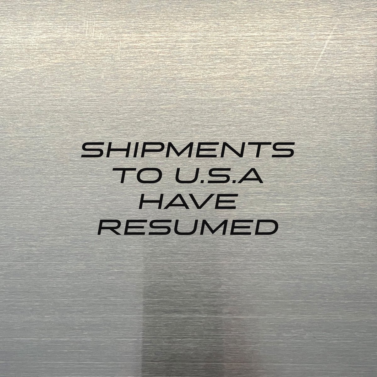 WERE BACK! All orders being sent to the UNITED STATES will have their duties and charges added at checkout so there are no surprises or extra fees along the way to receive your parcel! Simply check out as normal and you will see the fee added separately for the charges to import