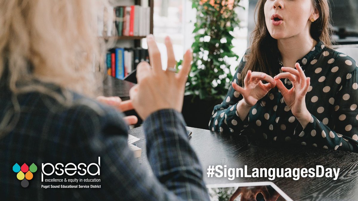 PSESD's tweet image. Happy #SignLanguagesDay! It&apos;s a timely reminder to support greater accessibility to #signlanguage everywhere, to make the world more inclusive for the over 70 million Deaf people across the globe. Learn more at bit.ly/3POF53b. #DeafAwareness