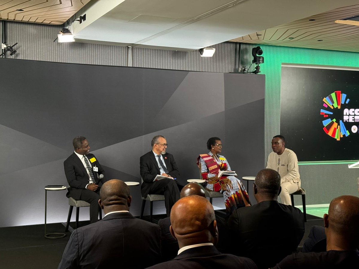 Ngozi Okonjo-Iweala (@noiweala) on Twitter photo An important gathering of African Leaders today for a session called the Accra Reset Co-convened by H.E <a href="/JDMahama/">John Dramani Mahama</a> and former President of Nigeria H.E President Olusegun Obasanjo, on the sidelines of #UNGA. Under tough global circumstances, Africa needs to change its mindset and An important gathering of African Leaders today for a session called the Accra Reset Co-convened by H.E <a href="/JDMahama/">John Dramani Mahama</a> and former President of Nigeria H.E President Olusegun Obasanjo, on the sidelines of #UNGA. Under tough global circumstances, Africa needs to change its mindset and