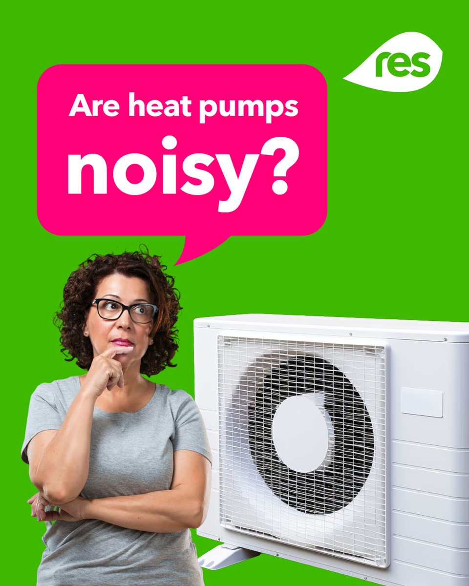 Simply_RES's tweet photo. 🔇 Good news: modern heat pumps are quieter than a washing machine; just a soft background hum. If installed right, they’ll keep you warm without the noise. 

Got more questions? RES is here to help.

#EPC #RES #EnergySavings #SaveOnBills #HeatPumps https://t.co/CgaFdVT1dE